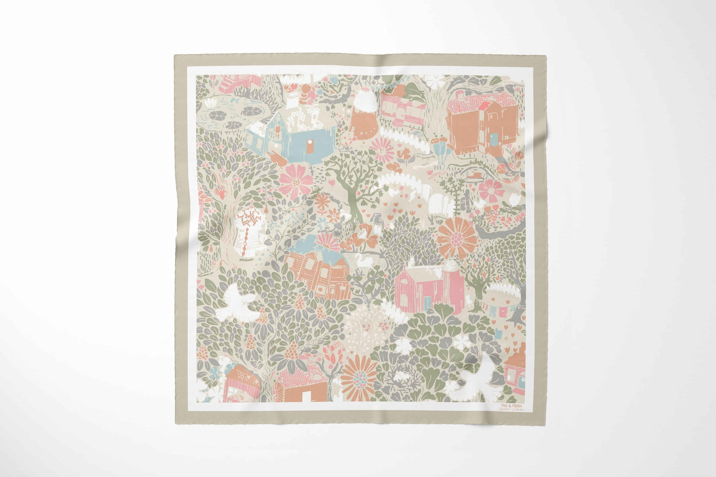 Bramblewick - Sage Handkerchief
