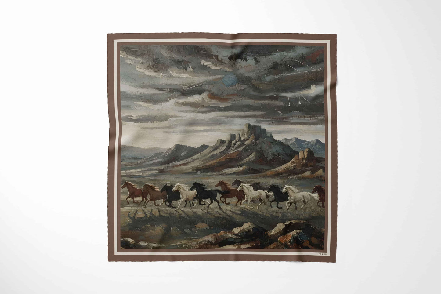 Coco SIlk Cotton Girls Scarf